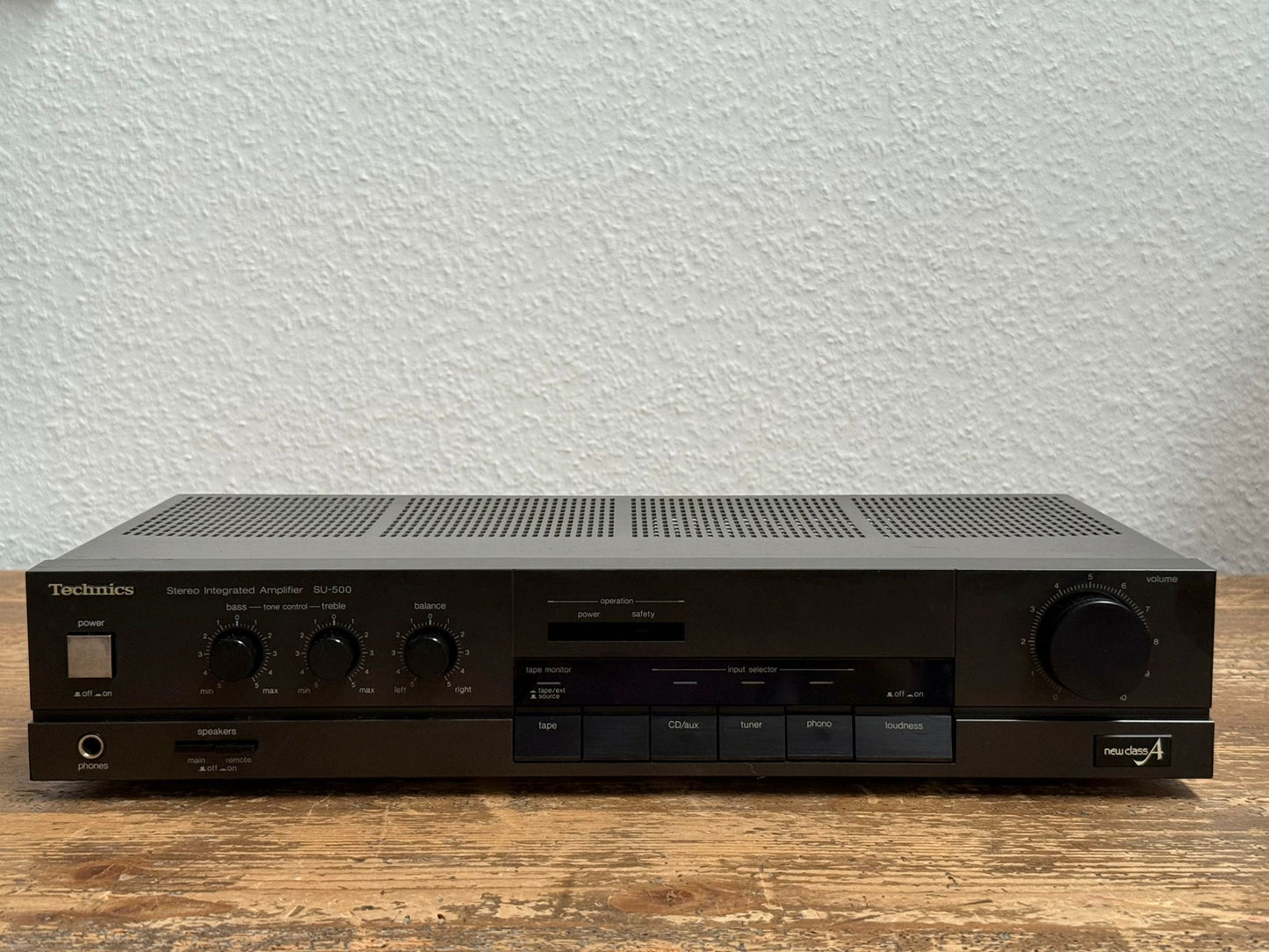 Set „80s Super Black“ – Technics SU-500 • Technics SL BD3 • MB Quart 220