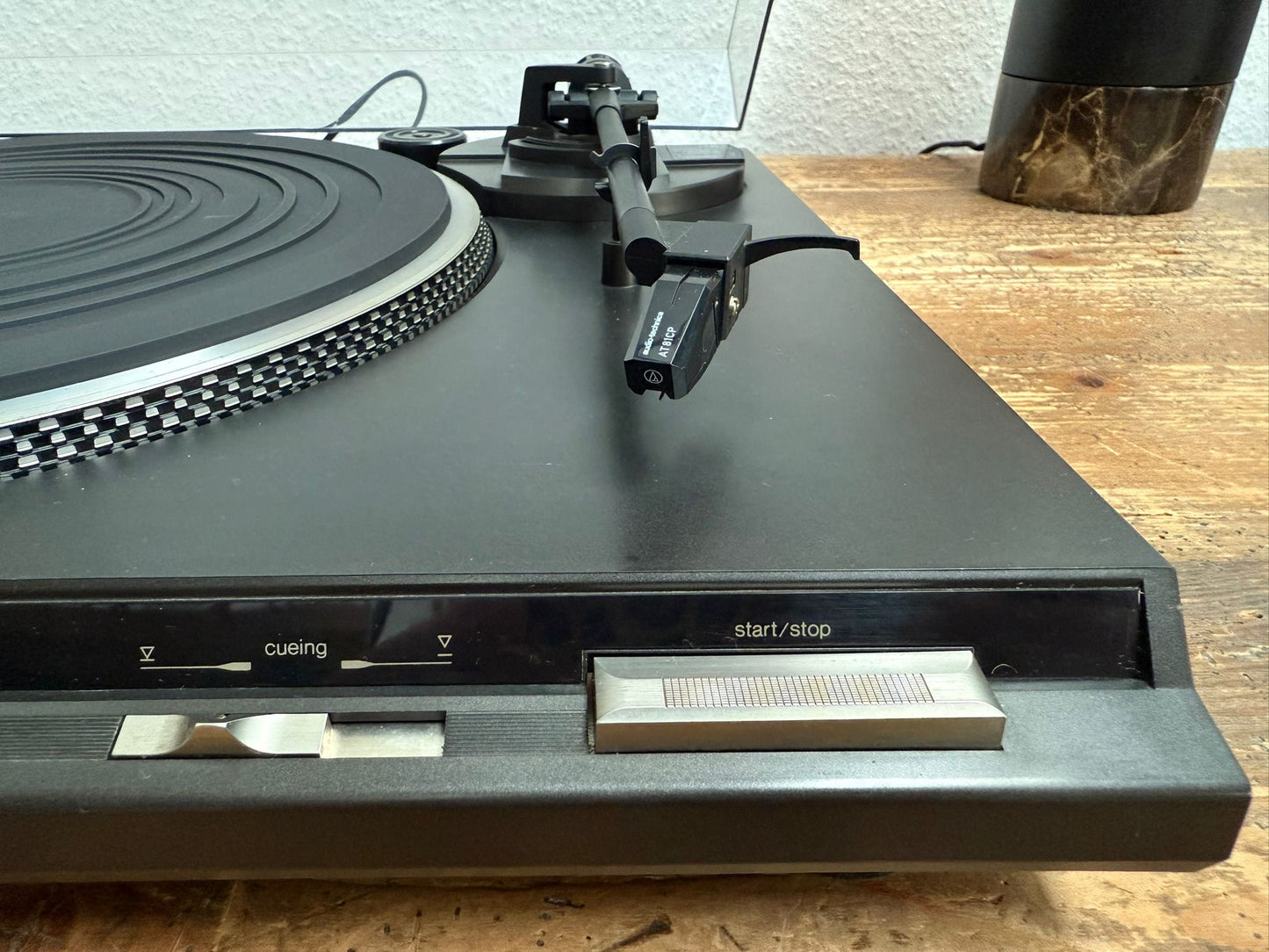Set „80s Super Black“ – Technics SU-500 • Technics SL BD3 • MB Quart 220