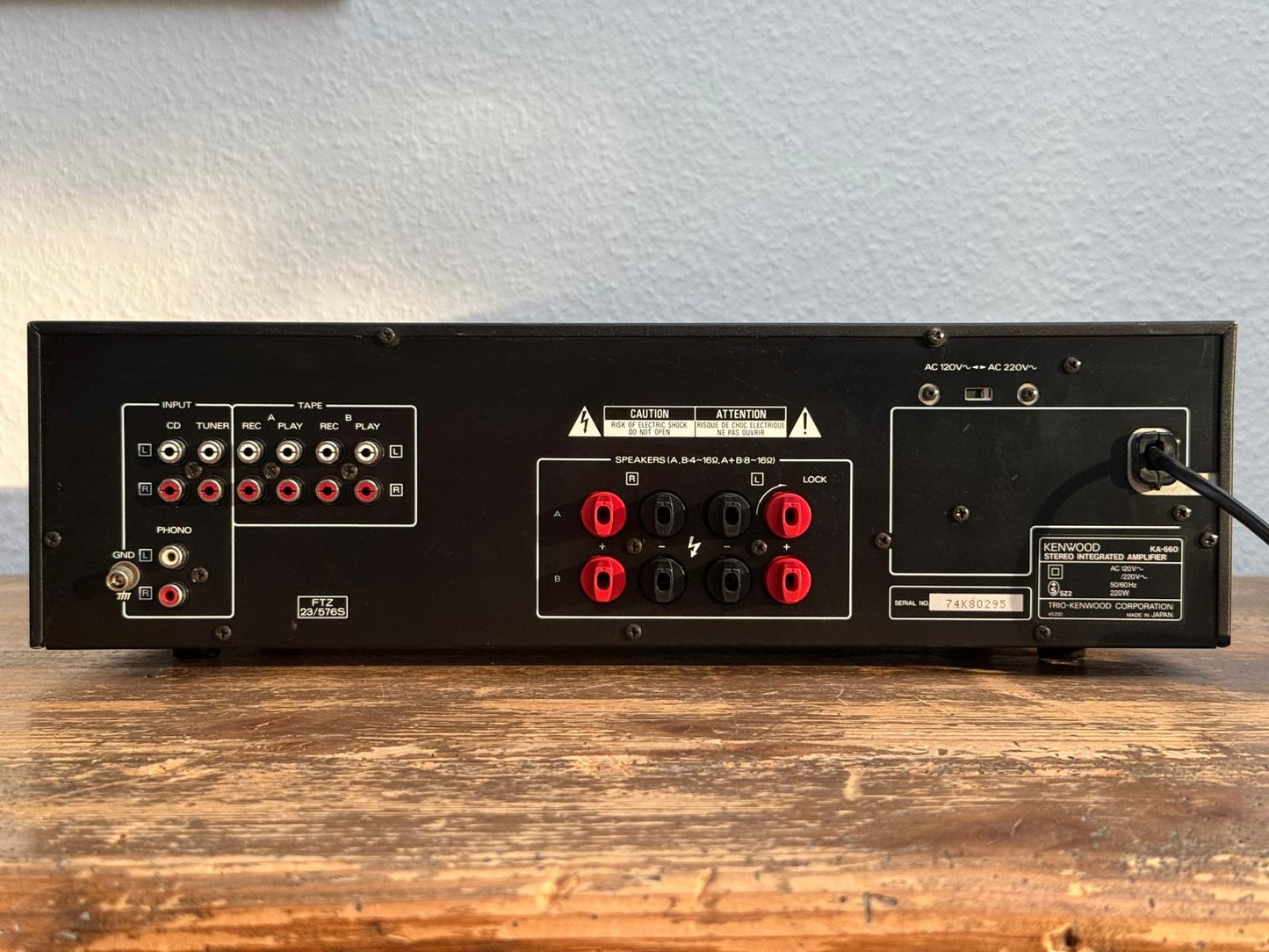 ✨ Set „Karat Drive II“ – Kenwood KA-660 • Thorens TD 280 MK II • Canton Karat 920