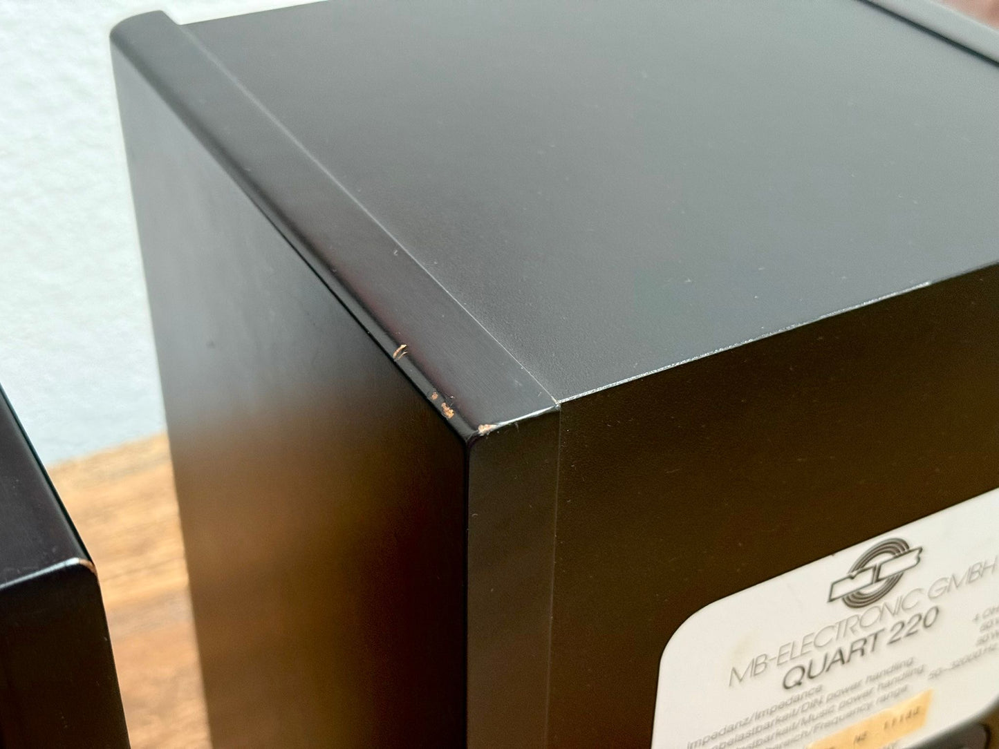 Set „80s Super Black“ – Technics SU-500 • Technics SL BD3 • MB Quart 220