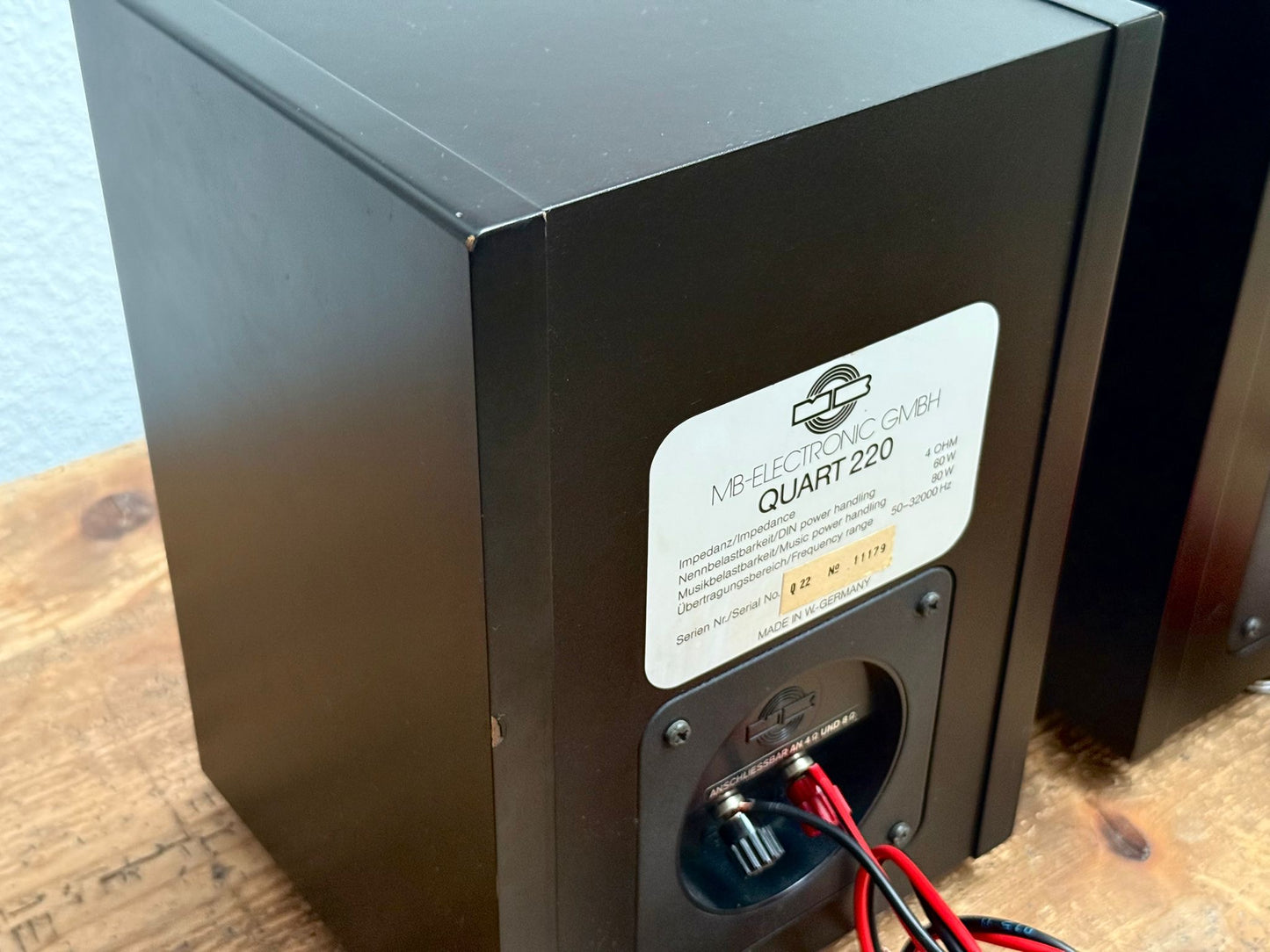 Set „80s Super Black“ – Technics SU-500 • Technics SL BD3 • MB Quart 220