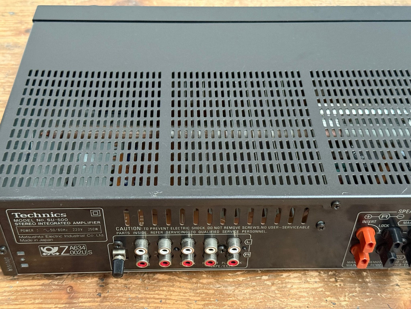 Set „80s Super Black“ – Technics SU-500 • Technics SL BD3 • MB Quart 220