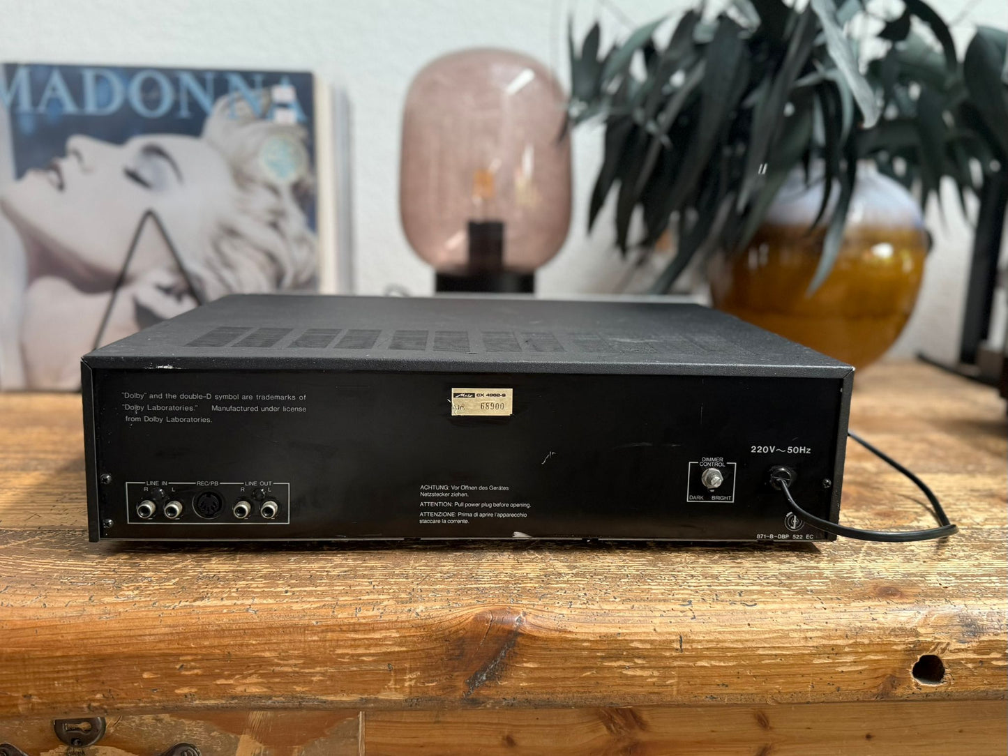 Metz Mecasound CX 4962 S - Tapedeck/ Kassettendeck