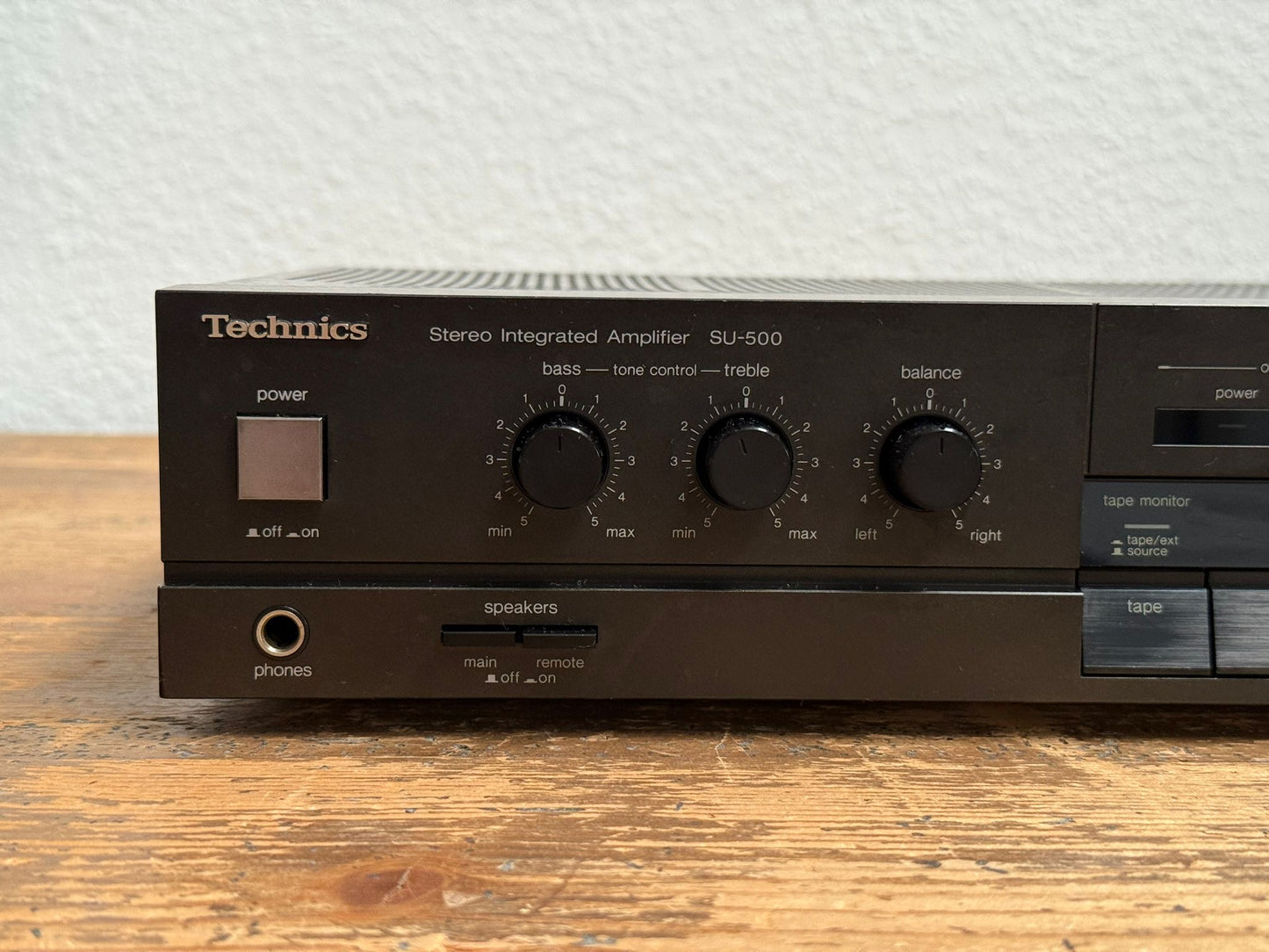 Set „80s Super Black“ – Technics SU-500 • Technics SL BD3 • MB Quart 220