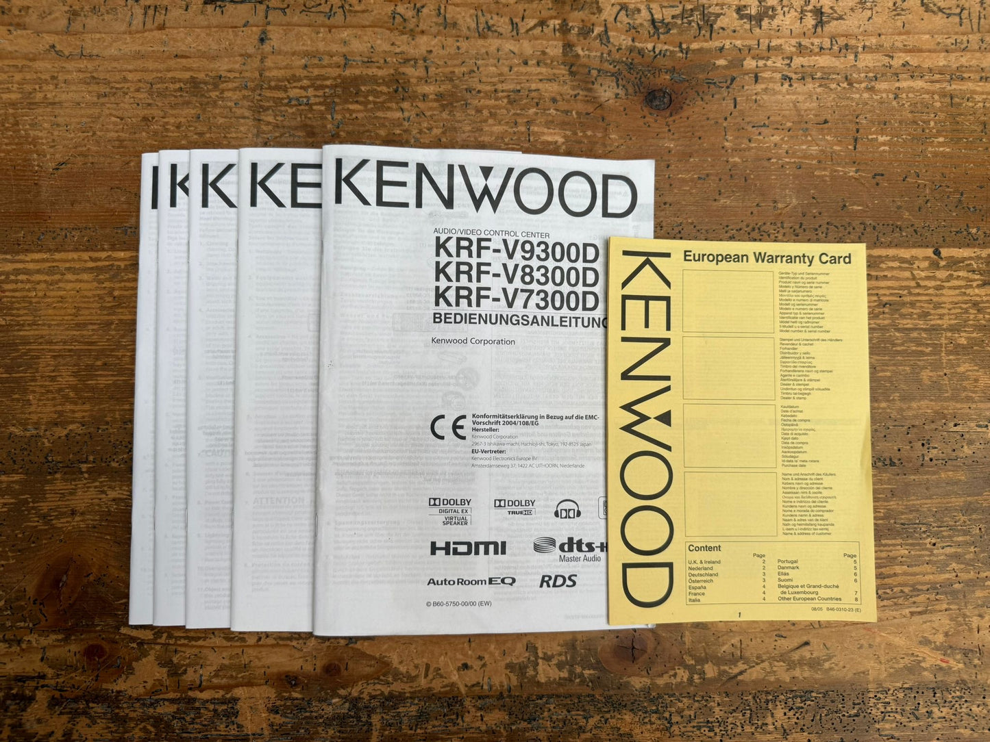 Kenwood KRF-V7300D - AV Receiver