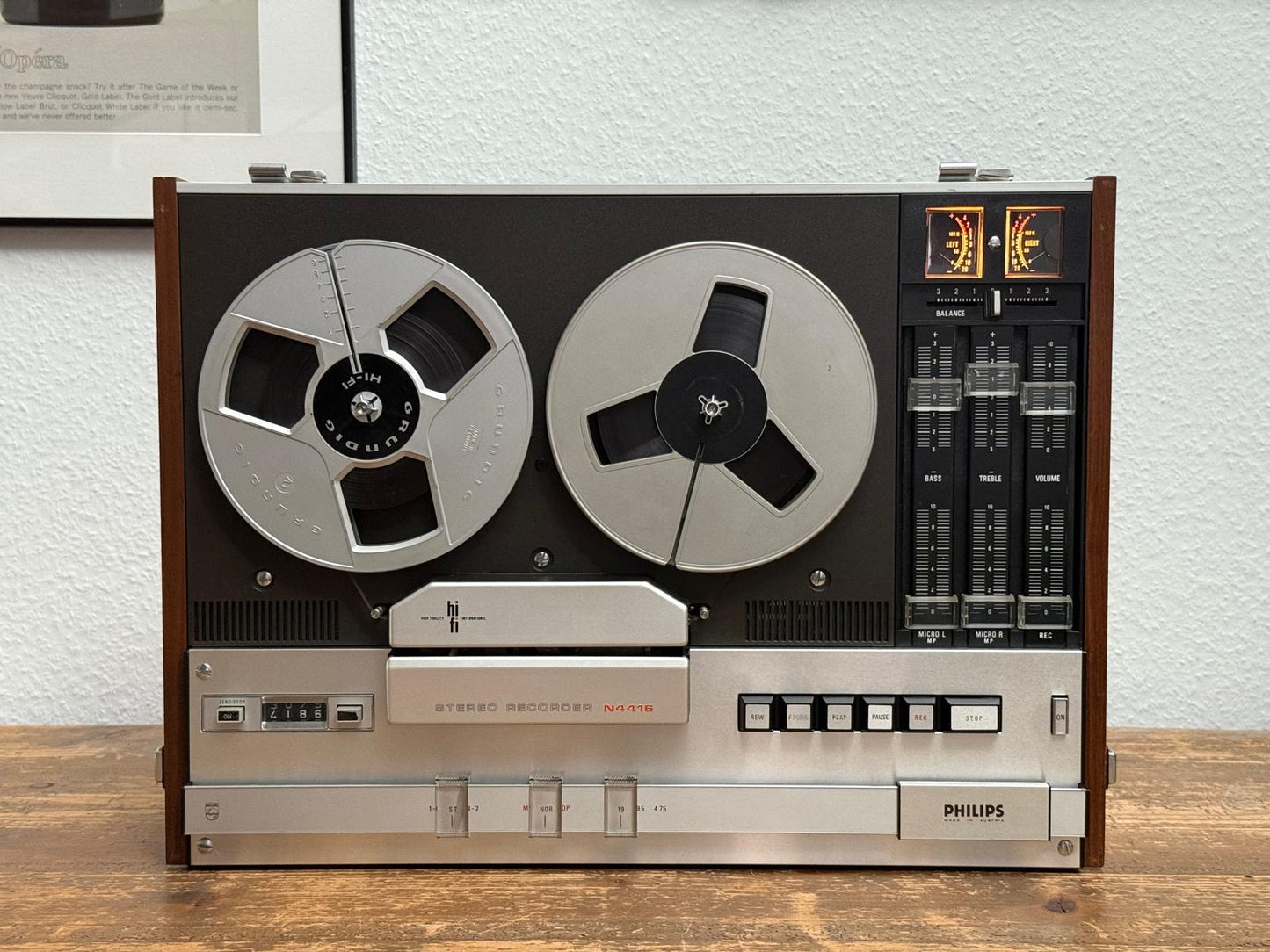 Philips N4416 Tonbandgerät
