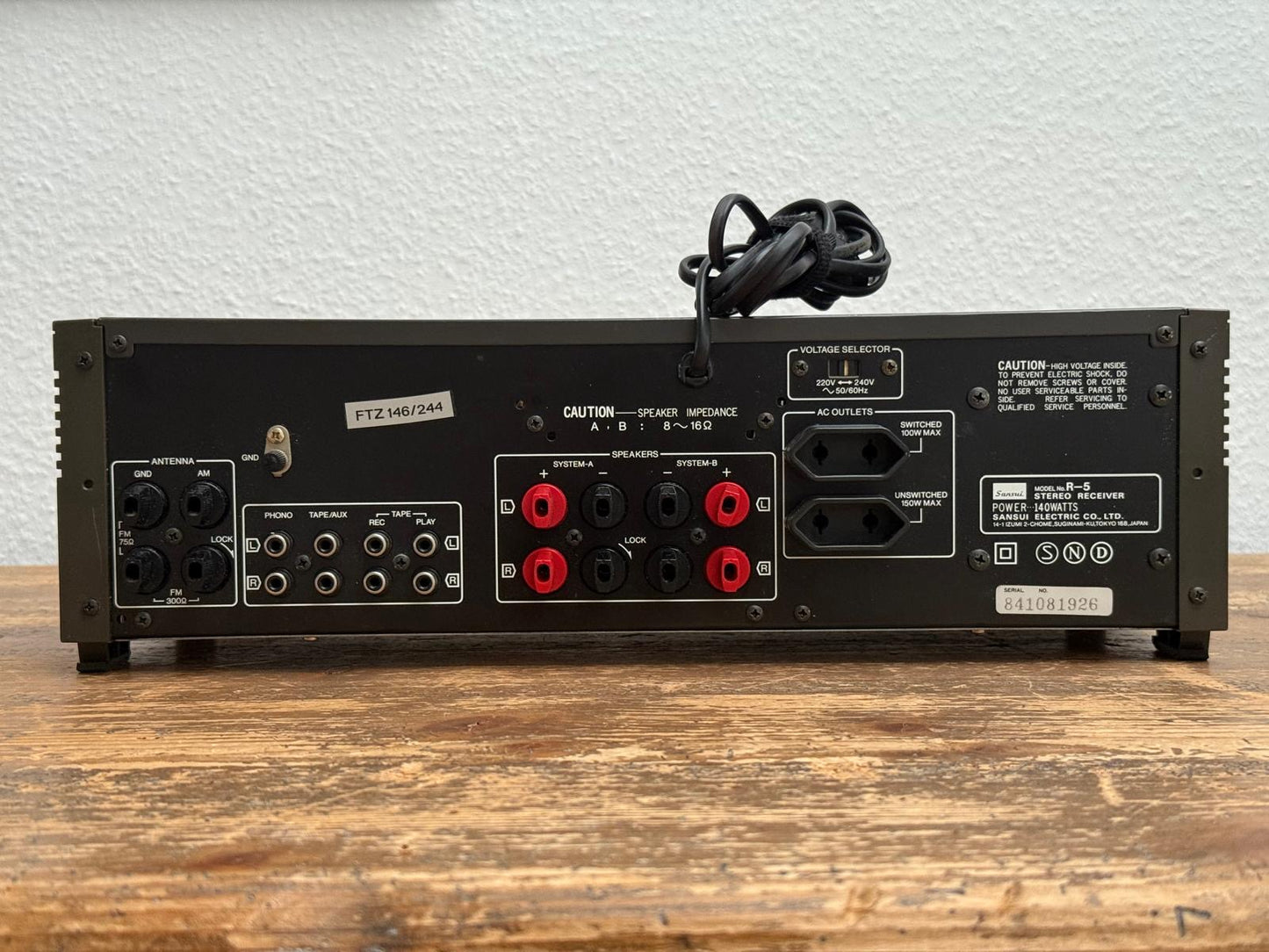 ✨ Set „Disco 3“ – Sansui R-5 • Dual 1225 • Canton LX 300