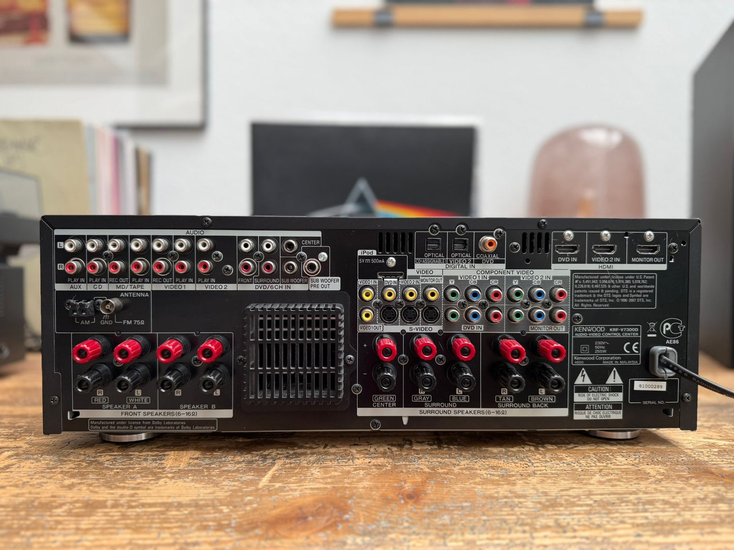 Kenwood KRF-V7300D - AV Receiver