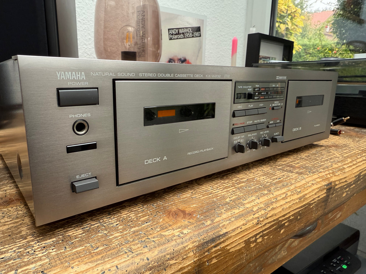 Yamaha KX-W232 Doppel-Kassettendeck