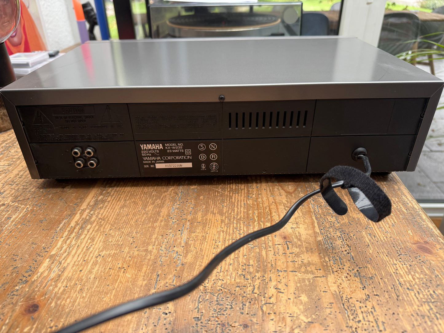 Yamaha KX-W232 Doppel-Kassettendeck