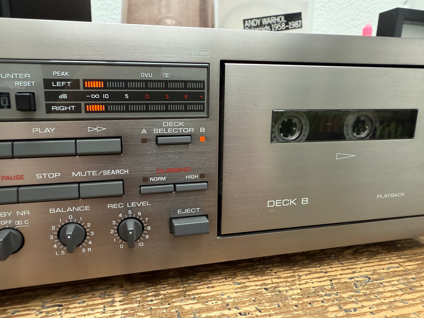 Yamaha KX-W232 Doppel-Kassettendeck