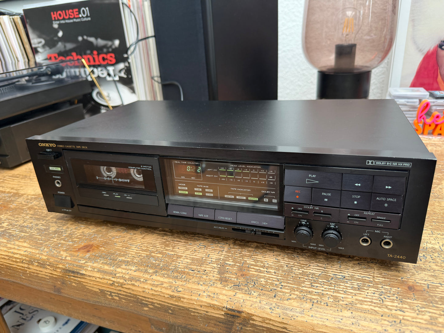 Onkyo TA-2440 Stereo Kassettendeck (ca. 1987)