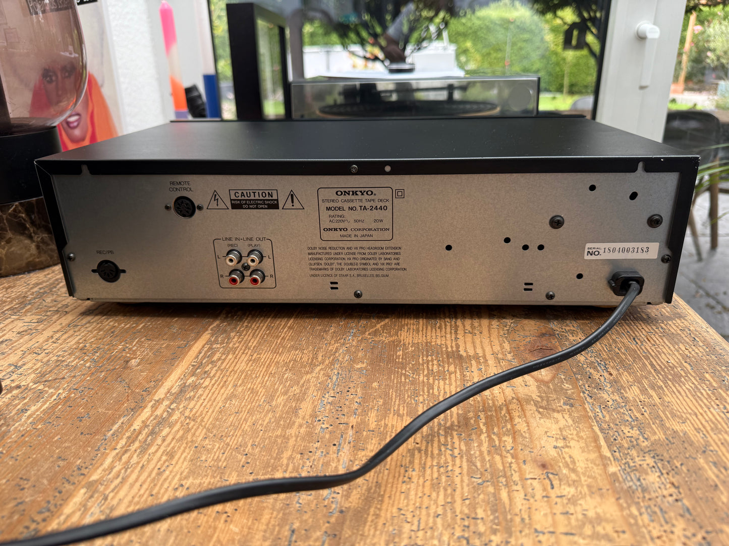 Onkyo TA-2440 Stereo Kassettendeck (ca. 1987)